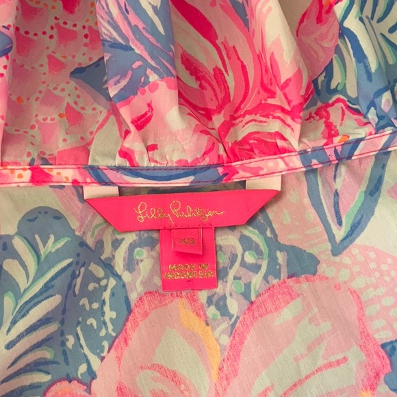 Floral Ruffle Off-Shoulder Top - Picture 8 of 9